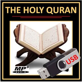 The Holy Quran in Arabic, Audiobook in MP3 [USB Flash Drive]