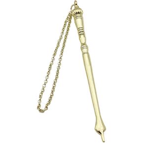 Bible Pointer Hand Pointer, Works of Art, Connected Chain Decorated,Bible Reading Tool,Torah Pointer, Silver Crown Head
