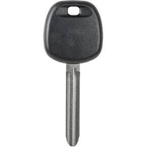 4D-67 TOY44D-PT Chip Transponder Ignition Car Key Replacement for 2003-2010 Toyota 4Runner Camry Corolla Highlander Rav4 Sienna Tacoma Tundra Scion, New Uncut, Locksmith Required