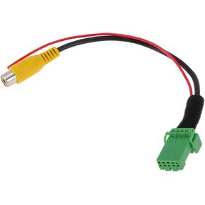1 Pcs Reverse Camera Rear View Camera Adapter Wire Harness Cable for Suzuki Vitara 2016-2019 Front Reverse Backup Camera Wiring Harness Black Metal