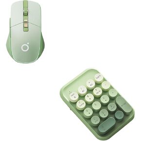 Tri-Mode Wireless Gaming Mouse with TrI-Mode Numpad