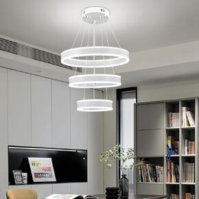 O'NEELDY Astronaut Hanging Lamps, Creative LED Chandeliers with Pendant Dimmable Planet Light for Kids Room, Boys Room, Nursery, Toys Room - 19''/40W in Saudi Arabia