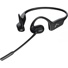 سماعات الأذن المفتوحة مع Mairdi مع MIC ، سماعة رأس Bluetooth 5.3 مع ميكروفون إلغاء ضوضاء الذكاء الاصطناع