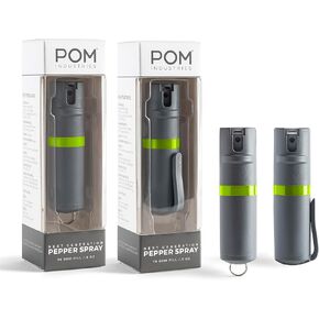 حزمة التحرير والسرد رذاذ POM Pepper ، نموذج المفاتيح ومقطع ، Max Police Strength OC Formula ، إطلاق مفتاح سريع ، Flip Top Safety ، نطاق 10 أقدام ، 25 رشقات ، 0.5 أوقية ، تصميم تكتيكي مدمج للحمل اليومي.