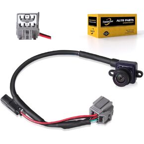 Backup Camera Compatible with Dodge: Journey 2011-2020 Replaces OE# 56054158AB 56054158AC Plug and Play-Rear View Reverse Parking Assist Back Up