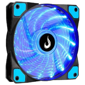 Computer Case Cooling Fan - Gamer - Rise Mode USA - Wind - 120mm - Blue LED
