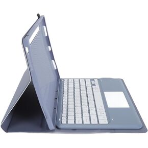 Keyboard Case for Tab P12 12.7inch 2023, Bluetooth Keyboard with Touchpad and Cover Case, Magnetic Detachable, for Tab P12 (Violet)