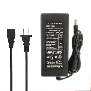 JOYLIT 24V 3A Power Supply 72W, 110-240V 50/60Hz AC to DC 24 Volt 3Amp Adapter with 5.5 X 2.1mm US Plug Cord for LED Strip Light, 3D Printer,Ride On Toys