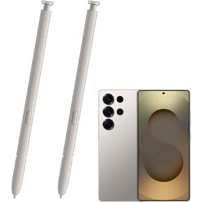 2 Pack Galaxy S25 Ultra S Pen for Samsung Galaxy S25 Ultra S Pen Replacement, US Version, EJ-PS938BBEGUJ, Samsung Galaxy S25 Ultra Stylus Pen for Samsung Galaxy S25 Ultra (Light Silver)