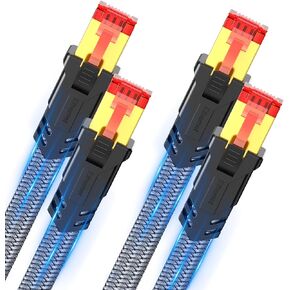Snowkids (20 ft + 50 ft) Cat 8 Ethernet Cable