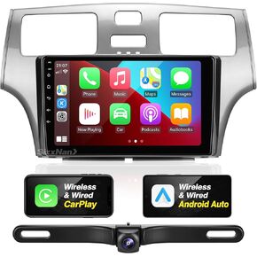 for Lexu s ES250 ES300 ES330 Radio 2001-2006 Compatible with Wireless Carplay Android Auto,Car Upgrade Android Stereo Touchscreen Bluetooth Navigation GPS WiFi FM/AM Backup Camera Head Unit