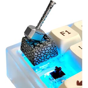 Popular Game keycaps, Thor Hammer Game keycaps, Mechanical Keyboard keycaps,Suitable for Mechanical Keyboard DIY Decoration