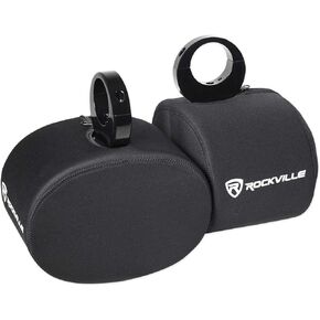 Rockville Pair Neoprene Covers For 6x9" Marine Wakeboard Tower Speakers (RWBC69)