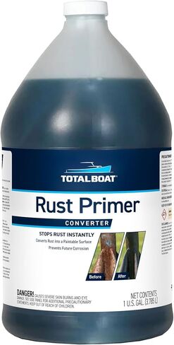 TotalBoat Rust Primer Converter (GALLON) | Metal Treatment Stops Rust For Professional Repairs in Kuwait