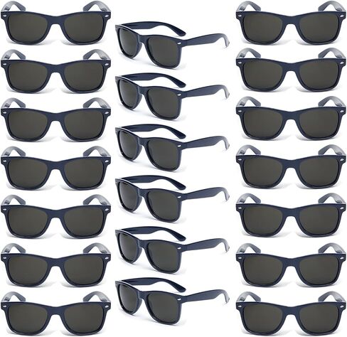 YQVIE 20 Pack Wholesale Sunglasses for Men Women in Bulk 70s Retro Cheap Glasses for Party Supplies in Kuwait