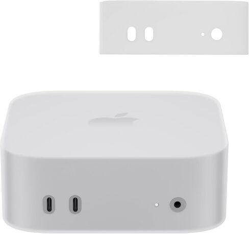 Silicone Protective Cover for Mac Mini 2024 - Drop, Scratch, Shock & Dust Proof - Clear Black in Saudi Arabia