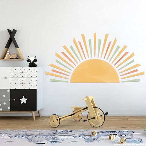Ocean Creatures Wall Stickers Set - Ocean Underwater Wall Decal,Colorful Sea Life Creatures Wall Decal,Ocean Animal Wall Stickers for Nursery Kids Room, Playroom Wall Decoration (sea Animal) in Saudi Arabia