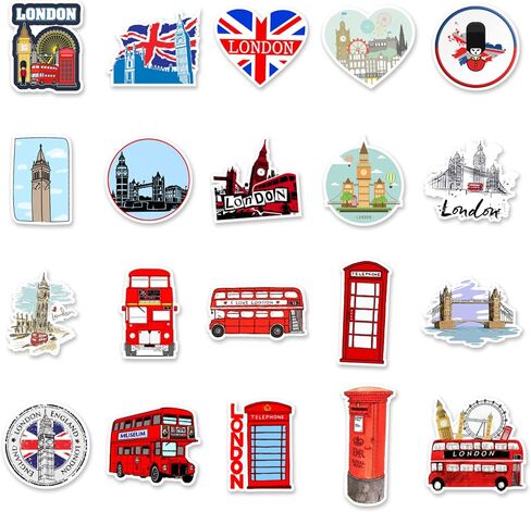 Tourist Country France Stickers,50PCs,Paris Laptop Decals Gift Toddlers Teens Girls Cute Cool Kawaii Tools Decorations DIY,Stickers for Hydro Flask in Kuwait