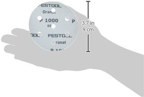 أقراص صنفرة كاشطة بقطر 3-1/2 بوصة (90 مم) من Festool 497366 Granat P100 RO 90، 100 عبوة in Kuwait