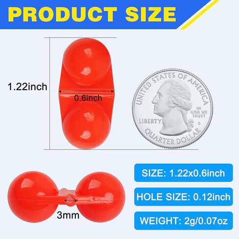 أجراس أجراس سمك السلور Orootl ، 45 ٪ من حبات الصيد المزدوجة لحضور Catfishing Catfish الجاذبية الجاذبية عوامات معدات Catfishing معالجتها لجذب السمك in Kuwait