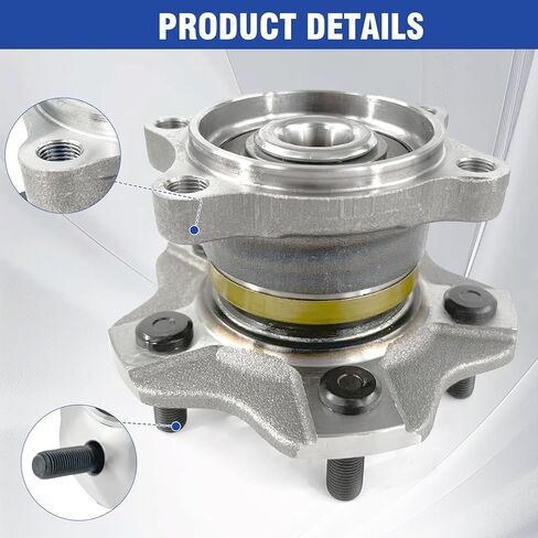 515036 مجموعة محور العجلة الأمامية الأمامية المتوافقة مع Chevy Avalanche 1500 Express 1500 2500 Silverado 1500 Classic Suburban 1500 Tahoe لـ GMC Savana 1500 2500 Sierra Yukon XL، قطعتان in Kuwait