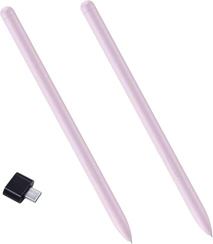 2 Pack Galaxy Tab S9 FE S Pen WithoutBluetooth for Samsung Galaxy Tab S9 FE Stylus Pen Replacement for Galaxy Tab S9 FE S Pen 4,096 Pressure Levels (Gray) Type-C Convertor in Saudi Arabia