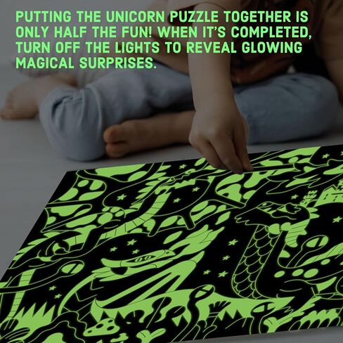 Mudpuppy Moonlight Ballet – 100 Piece Glow in The Dark Puzzle with Magical Scene of Iconic Swan Lake Ballet and Hidden Puzzle Details in The Dark for Children Ages 5 and Up in Saudi Arabia