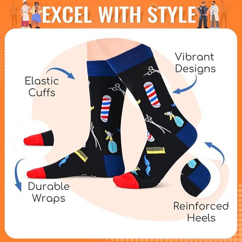 Zmart Baking Socks For Women Baker Socks Chef Socks Chef Socks Lets Get Baked Socks, Baking Gifts Gifts For Baker Cooking Gifts Chef Gifts Pastry Gifts in Kuwait