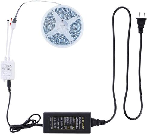 JOYLIT 24V 3A Power Supply 72W, 110-240V 50/60Hz AC to DC 24 Volt 3Amp Adapter with 5.5 X 2.1mm US Plug Cord for LED Strip Light, 3D Printer,Ride On Toys in Saudi Arabia