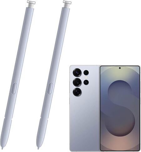 2 Pack Galaxy S25 Ultra S Pen for Samsung Galaxy S25 Ultra S Pen Replacement, US Version, EJ-PS938BBEGUJ, Samsung Galaxy S25 Ultra Stylus Pen for Samsung Galaxy S25 Ultra (Light Silver) in Saudi Arabia