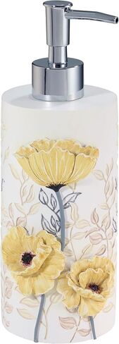 Avanti Linens - Waste Basket, Decorative Trash Can, Chic Home Decor (Marielle Collection) in Saudi Arabia