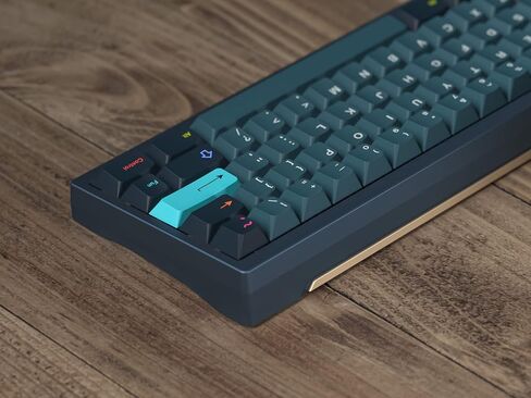 Kono KDS Solarized Dark Keycap Set - Base Kit, Artisan, Coding, Blue, Black, PBT Keycaps in Kuwait