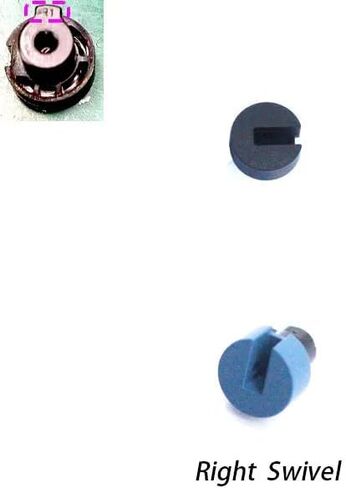 Replacement Part for Logitech G PRO X Swivel or Hinge Clamp Buckle for G PRO X Gaming Headset Spare Parts Headphone Accessories (1 Buckle Black) in Kuwait