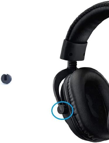 Replacement Part for Logitech G PRO X Swivel or Hinge Clamp Buckle for G PRO X Gaming Headset Spare Parts Headphone Accessories (1 Buckle Black) in Kuwait