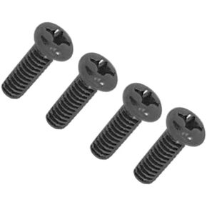 ZAHARA 4PCS Black Lower Bottom Base Cover Case Screws Replacement for DELL G15 5510 5511 5520 5521