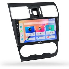 Dasaita Android 13 Car Stereo for Subaru WRX 2016-2021, Subaru Forester 2015-2018, Wireless CarPlay, Android Auto, in-Dash Navigation, 6GB+64GB, Built-in 4G Cellular, 9" QLED Touchscreen