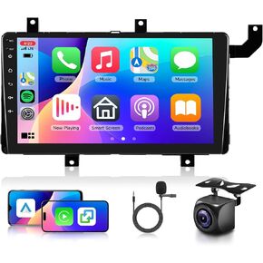 2+64G Android Car Radio Stereo for Toyota Tacoma 2016-2021 with Wireless Carplay Android Auto, Rimoody 9'' Touchscreen Head Unit with Mirror Link WiFi GPS Bluetooth FM/RDS EQ Backup Camera SWC