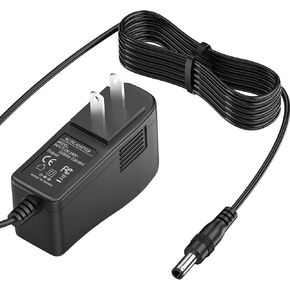 6V Power Adapter Cord for Nordictrack Act Elliptical, AC Adapter Supply A.C.T.Pro AudioStrider A.C.T.Pro AudioStrider 600 800 900 U300 R400 400 E5.5 E5.7 E5VI T7SI E7SV CX 920 ASR 630 Trainer Bike