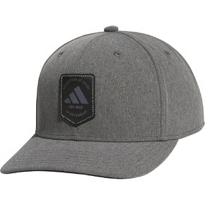 adidas Men's Scorecard High Crown Low Curve Brim Snapback Adjustable Fit Course Style Hat