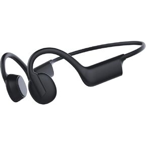 Bone Conduction Headphones, Wireless Bluetooth Open-Ear Sports Headphones with Mic, 8H Playtime Sport Headset with Premium Sound,Open-Ear Headset IPX5 Waterproof for Running/Cycling/Gym