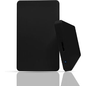 250GB External Hard Drive USB 3.0, 2.5" HDD Ultra Slim Storage Hard Disk and Portable External Backup Drive, USB Hard Drive Compatible with Gaming Console, PC, Mac,Laptop, Desktop - White