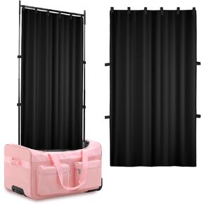 Privacy Curtain for Dance Bag Suitcase,Portable Competition Dance Bag Accessories for Girls,Backstage Privacy Changing Room Without Rack for Dance Suitcase Rolling Dance Garment Bag Accessories