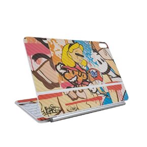 Skin Compatible with Apple Magic Keyboard for iPad Air 13-inch (M3) 2025 - Neon Splatter - Premium 3M Vinyl Protective Wrap Decal Cover - Easy to Apply | Crafted in The USA by MightySkins
