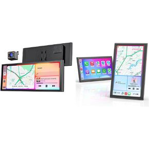 9.26 Inch Carplay Screen(RC06) with Backup Camera + Krunia 7 Inch Carplay Screen(T95) with Landscape and Portrait Mode