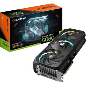 GIGABYTE GeForce RTX 5080 Gaming OC 16G Graphics Card, WINDFORCE Cooling System, 16GB 256-bit GDDR7, GV-N5080GAMING OC-16GD Video Card
