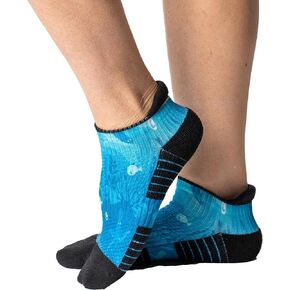 Viasox Ankle Compression Socks for Women & Men, 14 mmHg Support Improves Circulation, Extra Cushioned