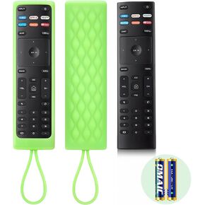Universal for VIZIO Smart TV Remote Control Replacement XRT136 Silicone Cover for VIZIO TV Remote Protective Case (with AAA Batteries)