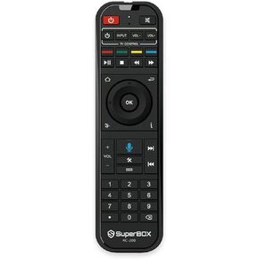 التحكم في Superbox الأصلي عن بعد متوافق مع Super Box ، S6 Ultra ، S6 Max ، S6 Pro ، S5 Pro ، S5 Max S4 Universal