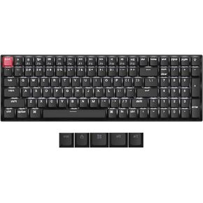 Keychron K4 QMK Wireless Custom Mechanical Keyboard, 96% Layout Bluetooth/2.4G/USB-C Programmable, White Backlit Super Brown Switch NKRO Gaming Keyboard for Mac/Windows/Gamers, Version 3