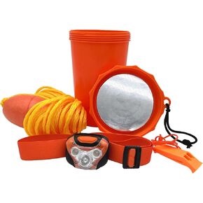 Pelican Nautical Safety Kit for Paddle Sports, Water Sport & Boating - Orange